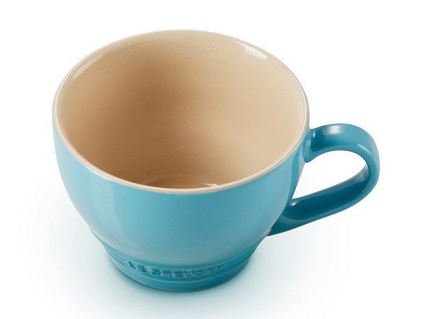 Le Creuset Cappuccino Tasse Steinzeug Karibik 400ml