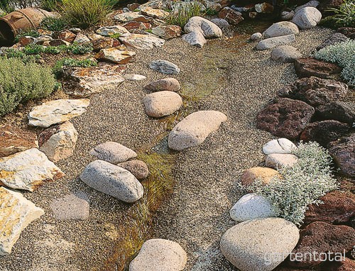 Oase Steinfolie 40cm Bachlauf Wasserfall Ufer Meterware