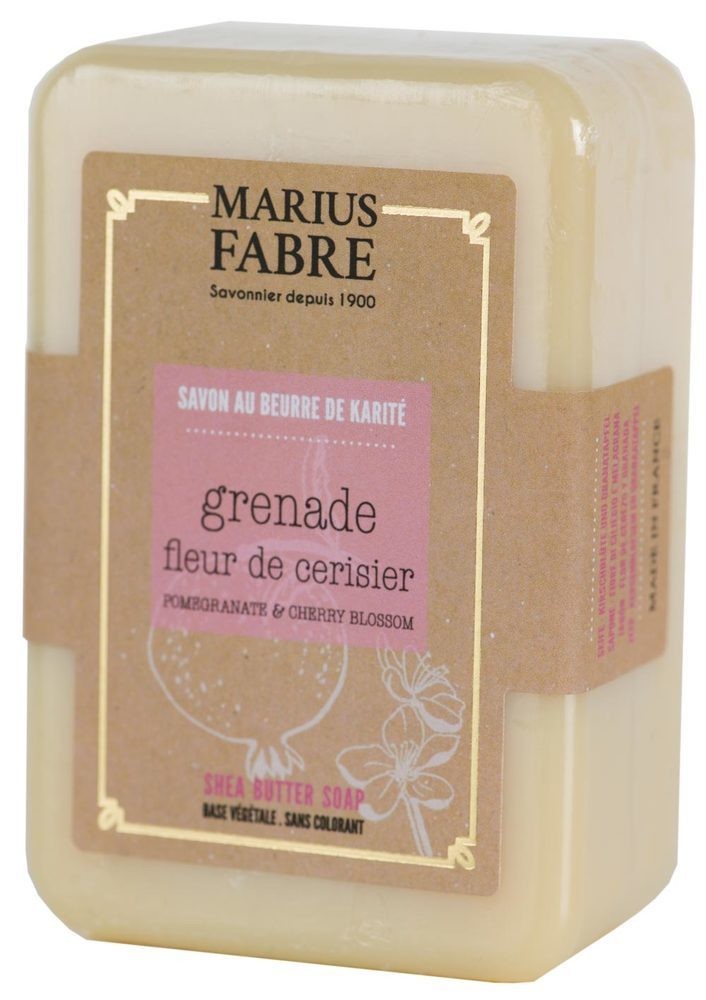 Marius Fabre Seife Kirschblüte & Granatapfel (Fleur de Cerisier) Shea-Butter - 150g