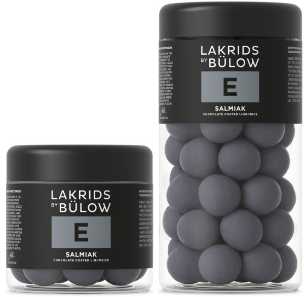 Lakrids by Bülow - E - Salmiak - Schokoladen-Lakritz