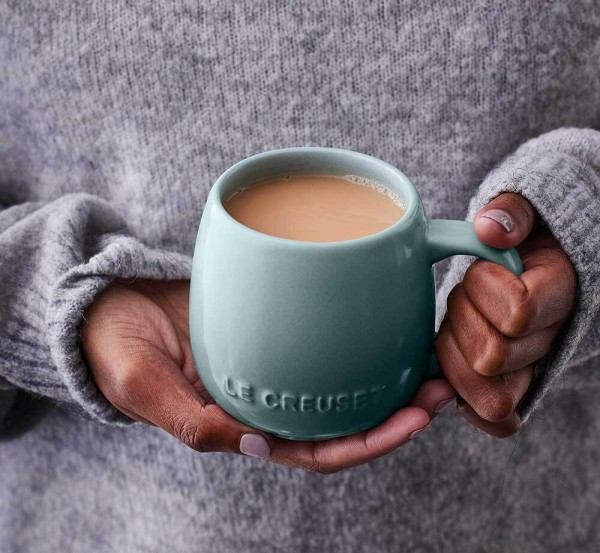 Le Creuset Becher Coupe Tasse Steinzeug Sea Salt 320ml