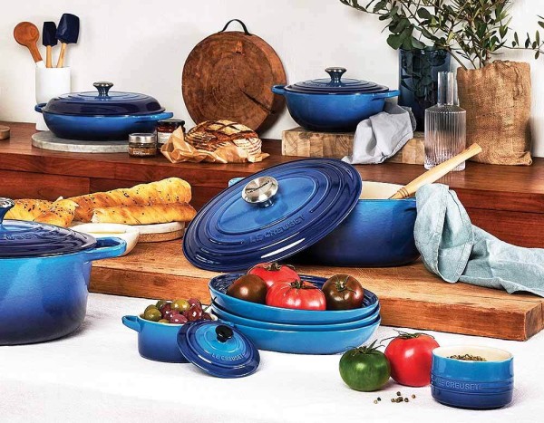 Le Creuset Stapelbares Förmchen Azure Blau 8cm