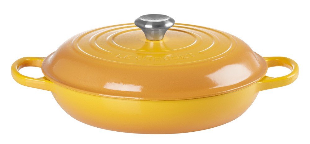 Le Creuset Gourmet-Profitopf Signature Gusseisen Nectar Gelb 30cm