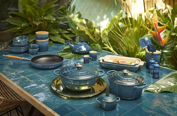 Le Creuset Tasse Becher Steinzeug Deep Teal Petrol 200ml