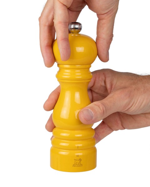 Peugeot Paris Pfeffermühle Holz Gelb Safrangelb U-Select 18cm