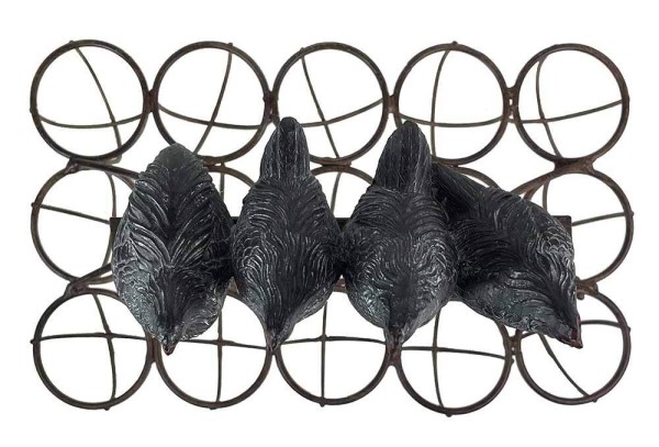 Eierhalter Gusseisen Braun Hühner Eierständer Vintage-Stil Eierkorb Antik-Stil