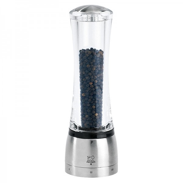 Peugeot Daman Pfeffermühle Acryl Edelstahl U-Select 21cm