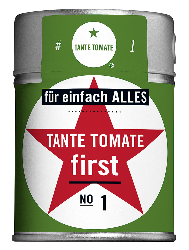 Tante Tomate – Tante Tomate first – No 1 – Gewürzmischung 50g