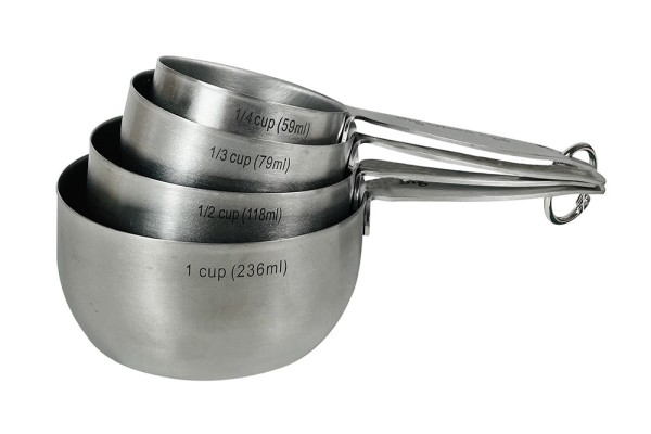 Big Green Egg Messbecher Edelstahl 4er-Set