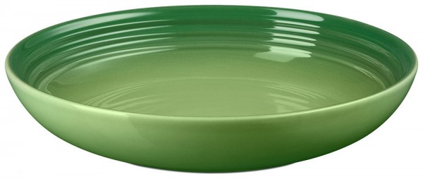 Le Creuset Suppenteller Steinzeug Bamboo Green 22cm