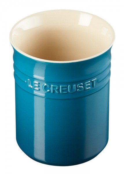 Le Creuset Topf für Kochkellen Steinzeug Deep Teal Petrol