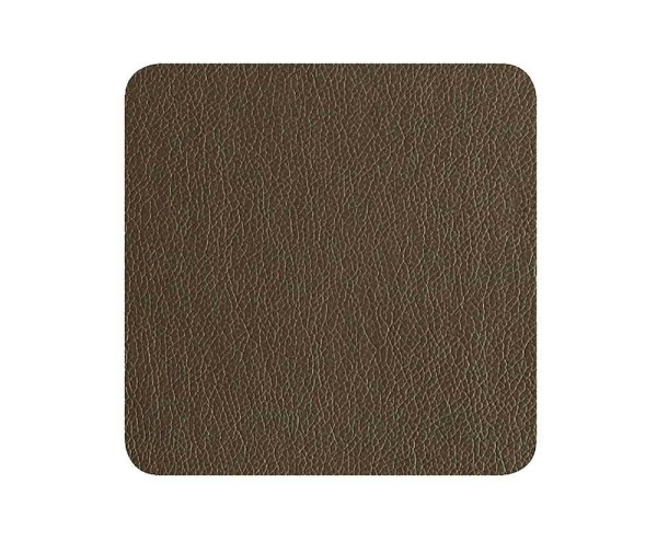 ASA Untersetzer Coaster quadratisch 4er Set Country Braun 10 x 10 cm