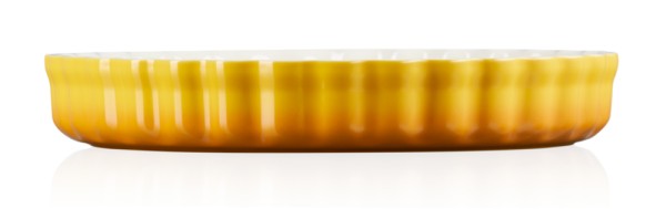 Le Creuset Tarteform Steinzeug Nectar Gelb 28cm