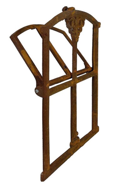 Stallfenster zum Öffnen Gusseisen Rostig klappbar Nostalgie Antik-Stil 46x30cm