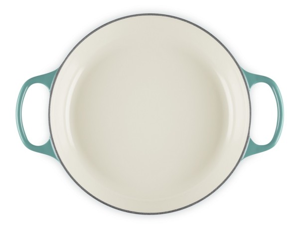 Le Creuset Gourmet-Profitopf Signature Gusseisen Bleu Riviera Blau