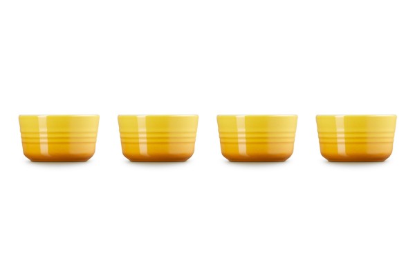 Le Creuset Förmchen 4er-Set Steinzeug Nectar Gelb 100ml