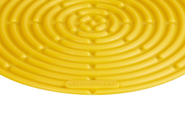 Le Creuset Topflappen Rund Silikon Nectar Gelb