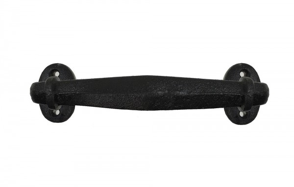 Möbelgriff Rustikal Griff Schubladengriff Gusseisen Antik-Stil Schwarz 17,5cm