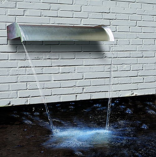 Ubbink Wasserfall Element Nevada 30 Edelstahl