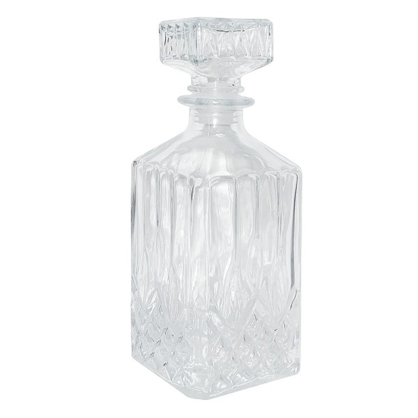 Whisky Karaffe Set Whiskey Glaskaraffe Dekanter Whiskydekanter + 4 Gläser