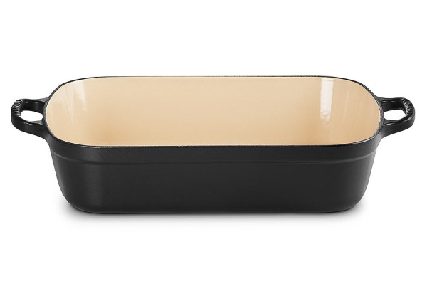 Le Creuset Bratreine Signature Gusseisen Schwarz