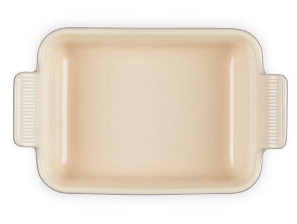Le Creuset Auflaufform Tradition Steinzeug Flint Grau