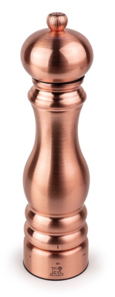 Peugeot Paris Chef Kupfer Pfeffermühle Edelstahl verkupfert U-Select 22cm