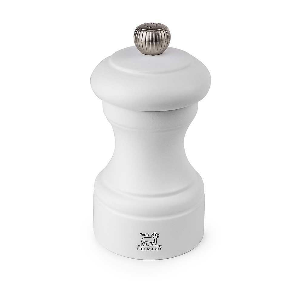 Peugeot Bistro Pfeffermühle Holz Weiß Matt 10cm günstig online kaufen