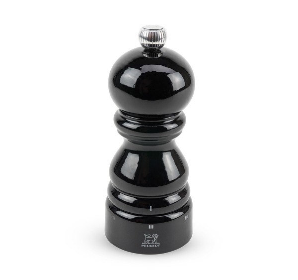 Peugeot Paris Salzmühle Holz Schwarz Lackiert U-Select 12cm