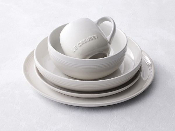 Le Creuset Müslischale Coupe Steinzeug Meringue 16cm