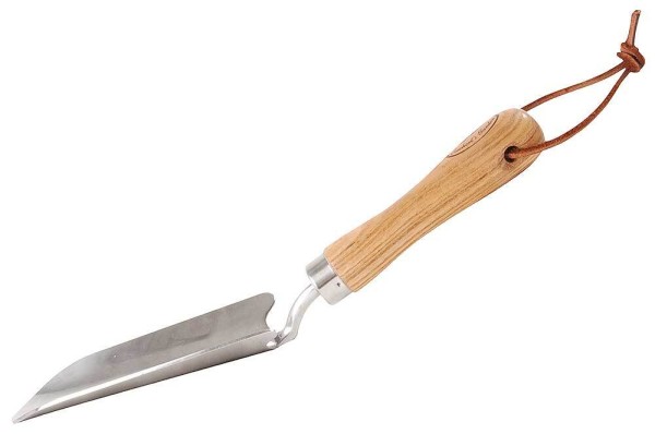 Blumenkelle mit Holzgriff Umpflanzkelle Blumenschaufel Edelstahl