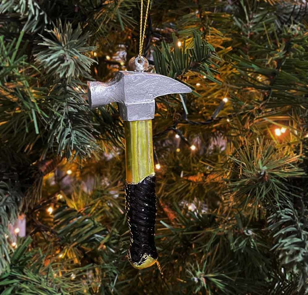 Christbaumschmuck Hammer Werkzeug Echt Glas Christbaumanhänger Weihnachten