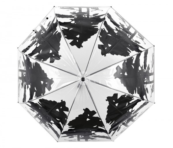 Regenschirm Hirsche Wild Wald Transparent Stockschirm Durchsichtig