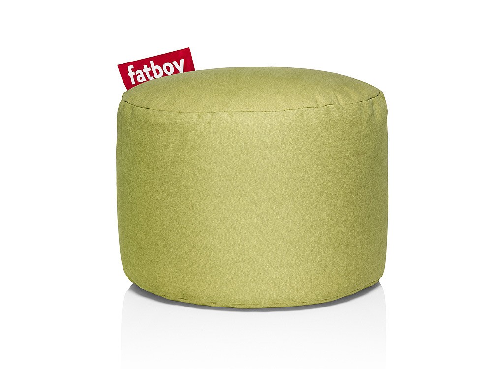 Fatboy Point Stonewashed Lime Green Sitzhocker Grün 35 x 50 cm