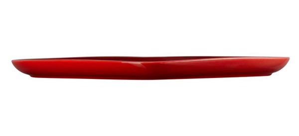 Le Creuset Servierplatte Herzform Steinzeug Kirschrot 32cm