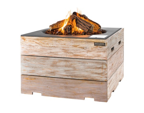 Happy Cocooning Feuertisch NICE & NASTY quadratisch schwarz 760 x 760 x 460 mm