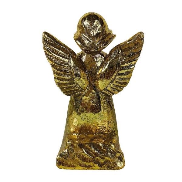 Engel Figur Schutzengel gold Statue kniend betende Hände Antik-Stil 13cm