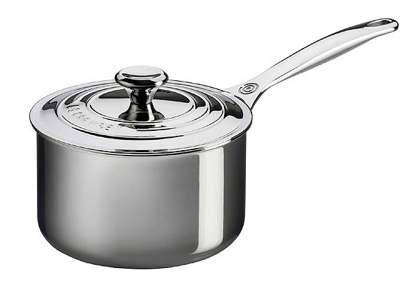 Le Creuset Profi-Stieltopf 3-Ply PLUS Edelstahl 16cm