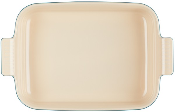 Le Creuset Auflaufform Tradition Steinzeug Deep Teal 19cm