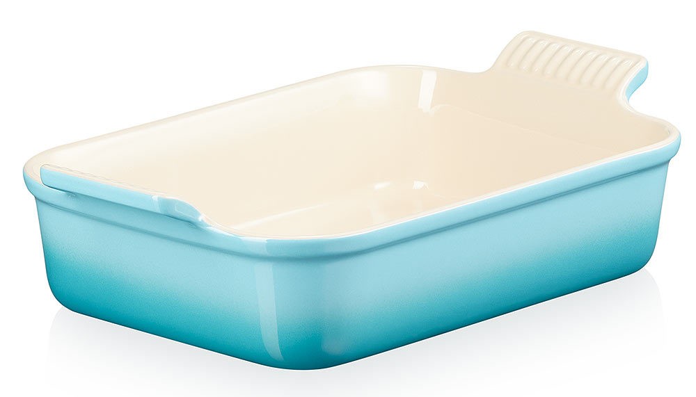 Le Creuset Auflaufform Tradition Steinzeug Karibik 26cm