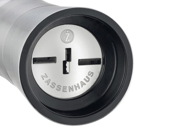Zassenhaus Muskatmühle Mephisto Keramikmahlwerk Edelstahl Acryl 13cm