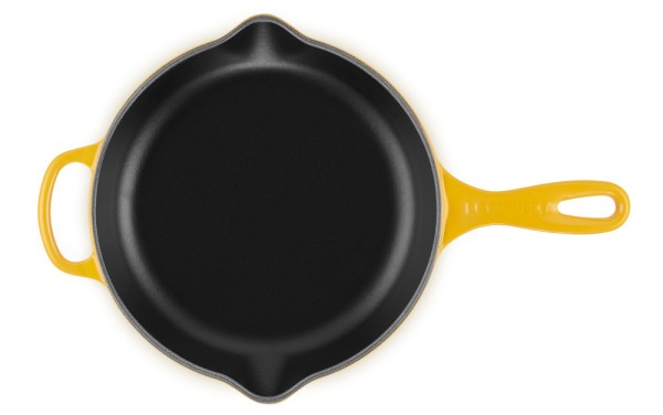 Le Creuset Brat- und Servierpfanne Hoch Gusseisen Nectar Gelb 26cm