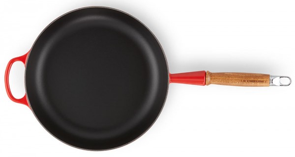 Le Creuset Sautepfanne Signature Gusseisen Holzgriff Kirschrot 28cm