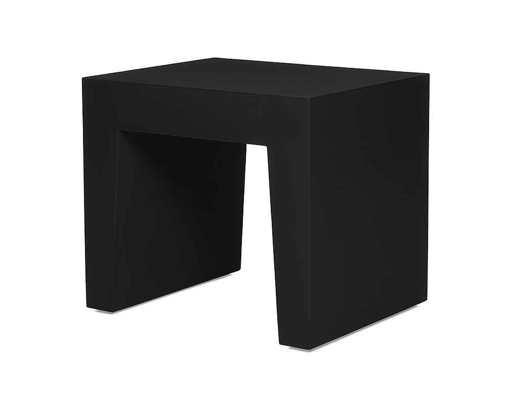 Fatboy Concrete Seat Black Sitzhocker Schwarz 40 x 50 x 43 cm