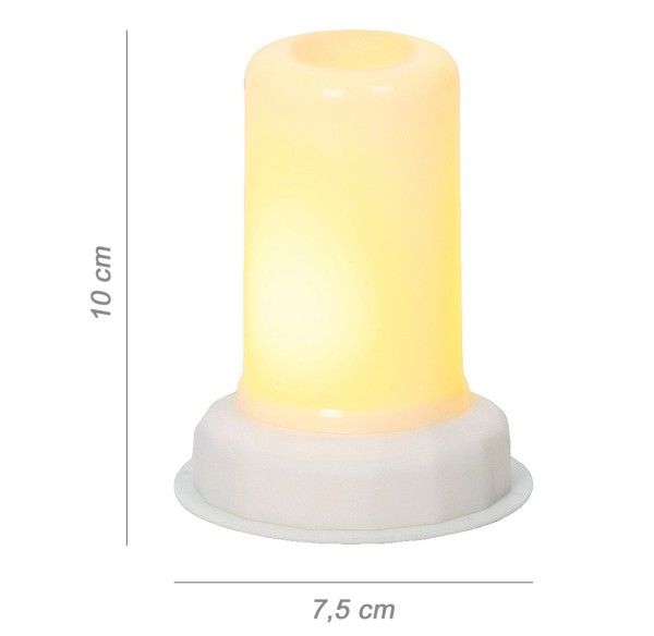 Halloween LED Kürbis Lichter 2 Stück Kürbislicht Batterie Flackernd Warmweiß Indoor