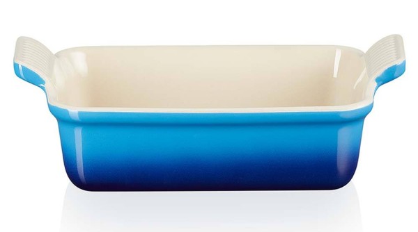 Le Creuset Auflaufform Tradition Steinzeug Azure Blau