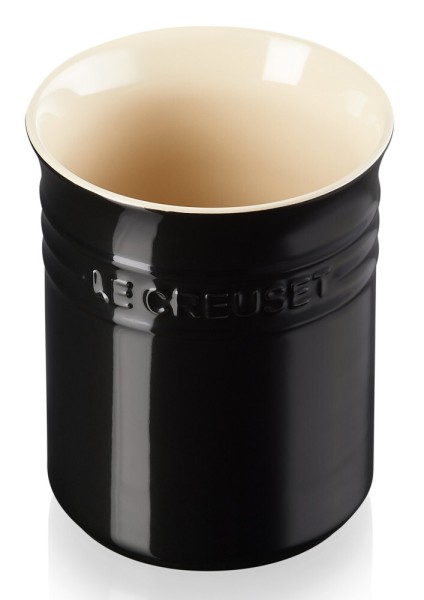 Le Creuset Topf für Kochkellen Steinzeug Schwarz