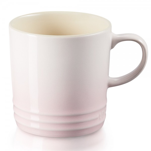 Le Creuset Tasse Becher Steinzeug Shell Pink 350ml