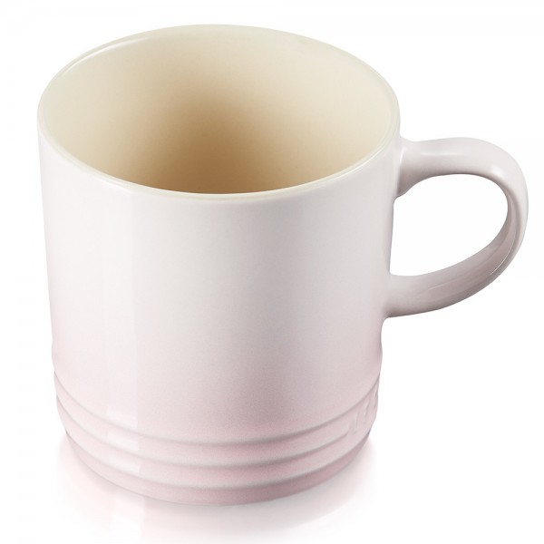 Le Creuset Tasse Becher Steinzeug Shell Pink 350ml