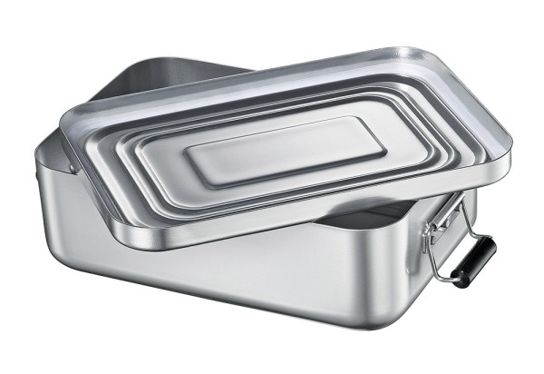 Küchenprofi Lunch Box groß Aluminium Silber